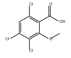 Benzoic acid, 3,4,6-trichloro-2-methoxy- 结构式
