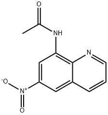 N-(6-Nitroquinolin-8-yl)acetamide 结构式