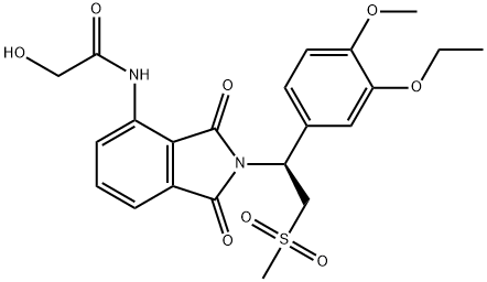 阿普斯特杂质K 结构式