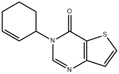 3-(Cyclohex-2-en-1-yl)thieno[3,2-d]pyrimidin-4(3H)-one 结构式