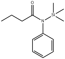 N-Phenyl-N-(trimethylsilyl)butyramide 结构式