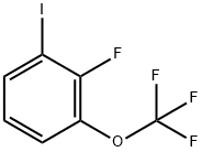 2-氟-1-碘-3-(三氟甲氧基)苯 结构式