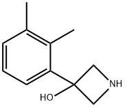 3-(2,3-二甲基苯基)氮杂环丁烷-3-醇 结构式