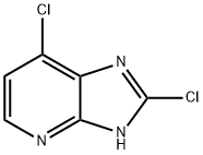 3H-Imidazo[4,5-b]pyridine, 2,7-dichloro- 结构式