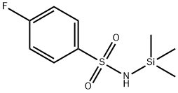 4-Fluoro-N-(trimethylsilyl)benzenesulfonamide 结构式