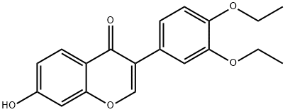 3-(3,4-Diethoxyphenyl)-7-hydroxy-4H-chromen-4-one 结构式