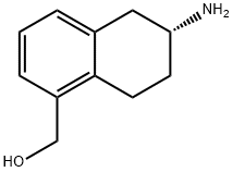 (R)-(6-Amino-5,6,7,8-tetrahydronaphthalen-1-yl)methanol 结构式