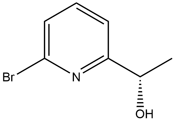 (S)-1-(6-溴吡啶-2-基)乙醇 结构式