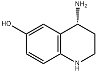 (R)-4-amino-1,2,3,4-tetrahydroquinolin-6-ol 结构式