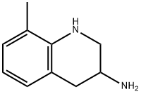 8-Methyl-1,2,3,4-tetrahydroquinolin-3-amine 结构式