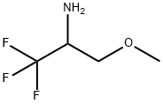 1,1,1-三氟-3-甲氧基丙烷-2-胺 结构式