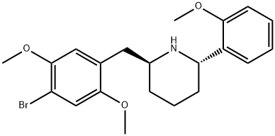 化合物 5-HT2A RECEPTOR AGONIST-3 结构式