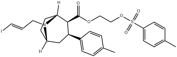 Tosylethyl-PE2I 结构式