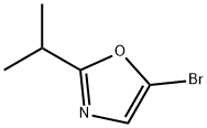 5-溴-2-异丙基噁唑 结构式
