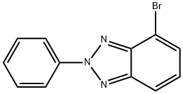 4-溴-2-苯基-2H-苯并三唑 结构式