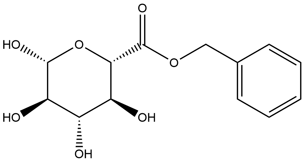 D-葡糖醛酸苄酯-BC6 结构式