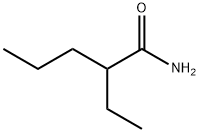 2-乙基戊酰胺 结构式