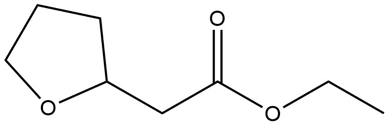 2-Furanacetic acid, tetrahydro-, ethyl ester, (+)- 结构式