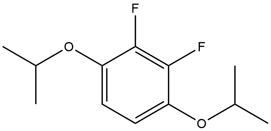 2,3-Difluoro-1,4-bis(1-methylethoxy)benzene 结构式