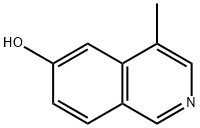 4-Methylisoquinolin-6-ol 结构式