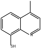 8-Quinolinethiol, 4-methyl- 结构式