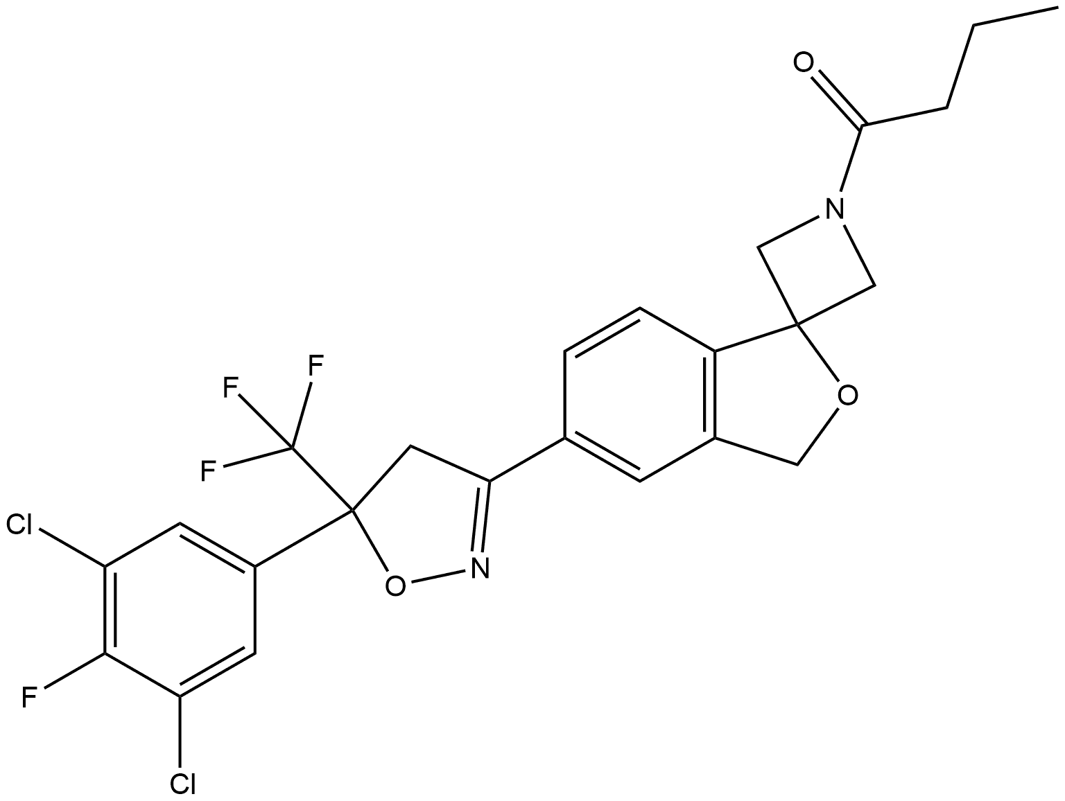 Sarolaner Impurity 41 结构式