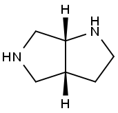 (3AR,6AR)-八氢吡咯并[3,4-B]吡咯 结构式