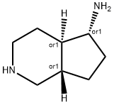 1H-Cyclopenta[c]pyridin-5-amine, octahydro-, (4aR,5R,7aS)-rel- 结构式