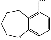 1H-1-Benzazepin-6-ol, 2,3,4,5-tetrahydro- 结构式