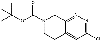 PYRIDO[3,4-C]PYRIDAZINE-7(6H)-CARBOXYLIC ACID 结构式