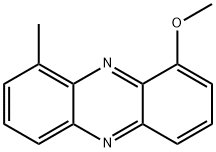Phenazine, 1-methoxy-9-methyl- 结构式