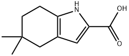 5,5-dimethyl-4,5,6,7-tetrahydro-1H-indole-2-carbo
xylic acid 结构式