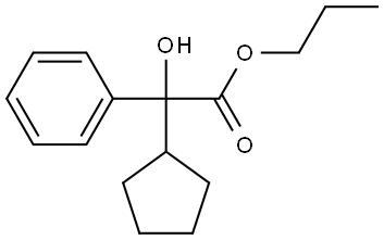 格隆溴铵杂质 结构式