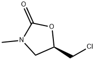 (R)-5-(氯甲基)-3-甲基噁唑烷-2-酮 结构式