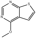 4-甲氧基噻吩并[2,3-D]嘧啶 结构式