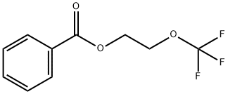 Ethanol, 2-(trifluoromethoxy)-, 1-benzoate 结构式
