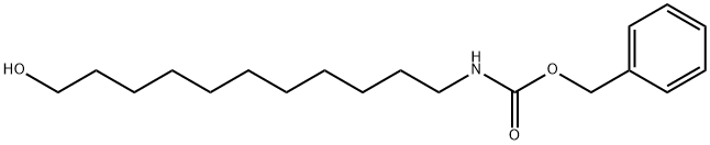 Carbamic acid, (11-hydroxyundecyl)-, phenylmethyl ester (9CI) 结构式