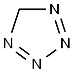 5H-Tetrazole 结构式