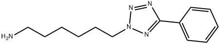 2H-Tetrazole-2-hexanamine, 5-phenyl- 结构式