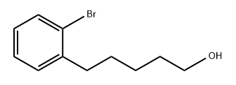 Benzenepentanol, 2-bromo- 结构式