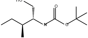 N-BOC-D-异亮氨醇 结构式