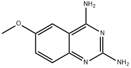 6-Methoxyquinazoline-2,4-diamine 结构式
