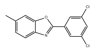 Benzoxazole, 2-(3,5-dichlorophenyl)-6-methyl- 结构式