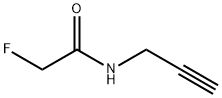 2-氟-N-(丙-2-炔-1-基)乙酰胺 结构式