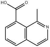 1-Methylisoquinoline-8-carboxylic acid 结构式