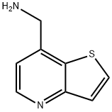 噻吩并[3,2-B]吡啶-7-基甲胺 结构式