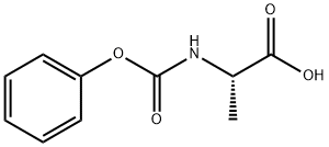 L-Alanine, N-(phenoxycarbonyl)- 结构式