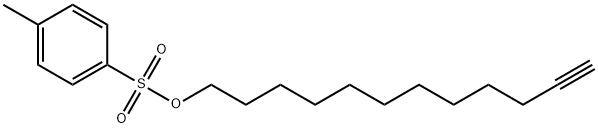 十二烷基-11-炔-1-基 4-甲基苯磺酸酯 结构式