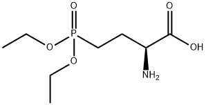 (S)-2-Amino-4-(diethoxyphosphoryl)butanoic acid 结构式