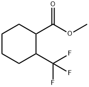 2-(三氟甲基)环己基-1-甲酸甲酯 结构式